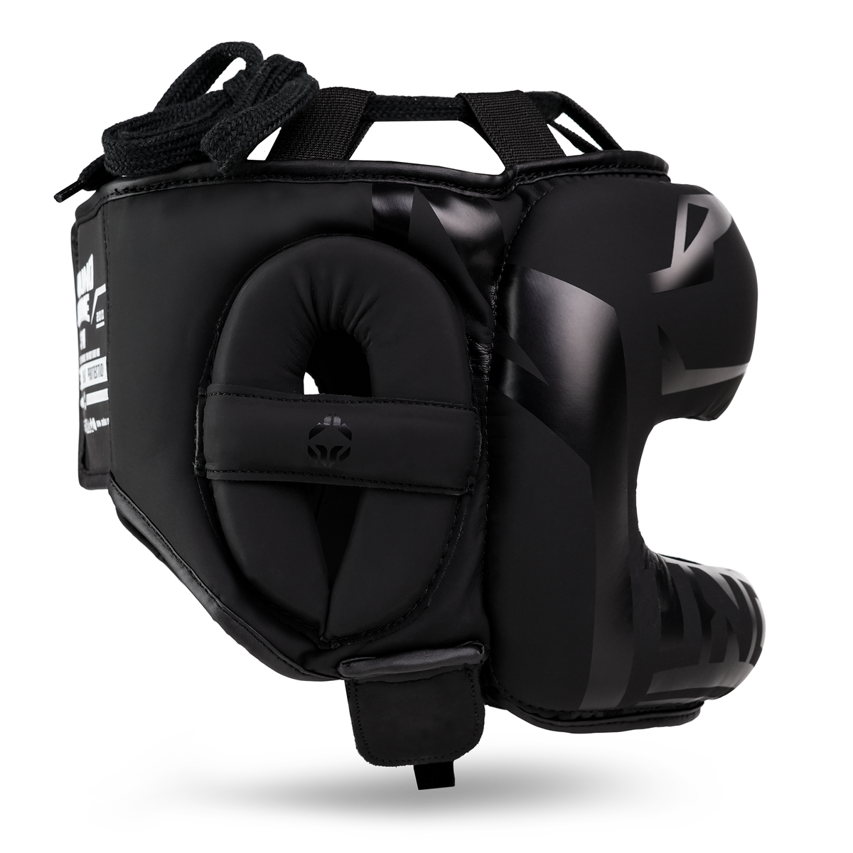 Boxing headgear Stripe Black