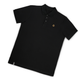 Polo shirt Minimal (Black with Gold Logo)