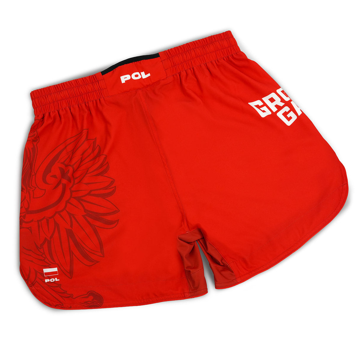 Light MMA Shorts Poland 3.0 (Red)