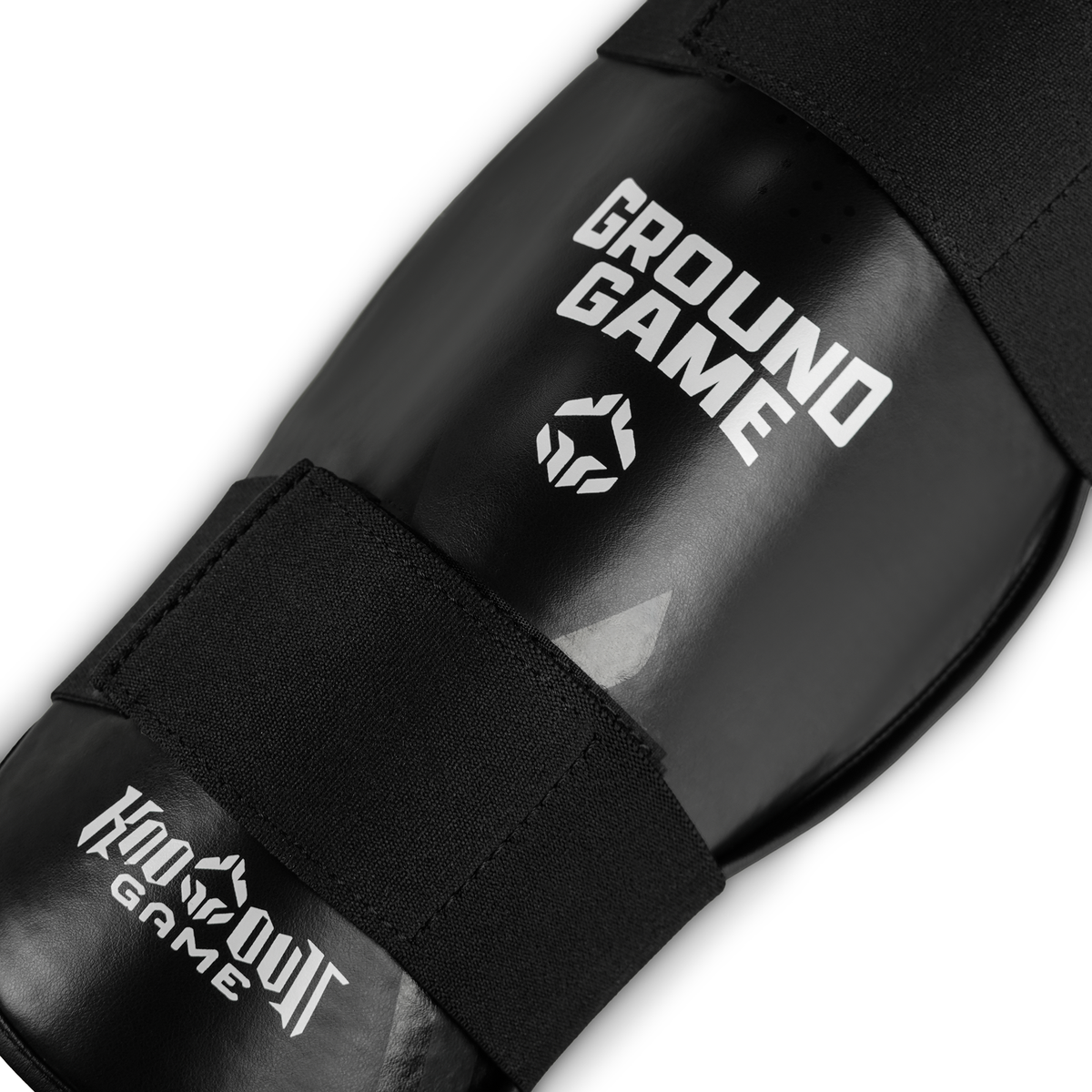 Kids' Shin Guards Without Foot Protection Cyborg (Black)