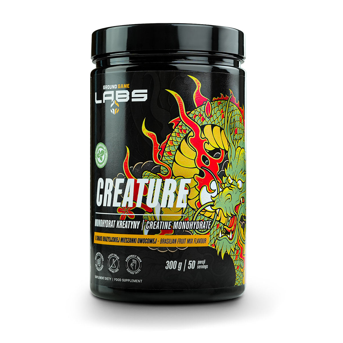 Creatine Monohydrate Brasilian Fruit Mix Flavours 300g