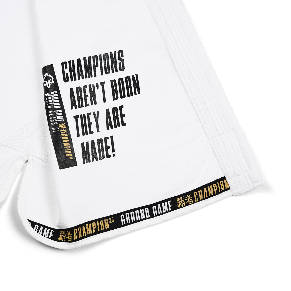 BJJ GI Champion 3.0 (White) + FREE Belt