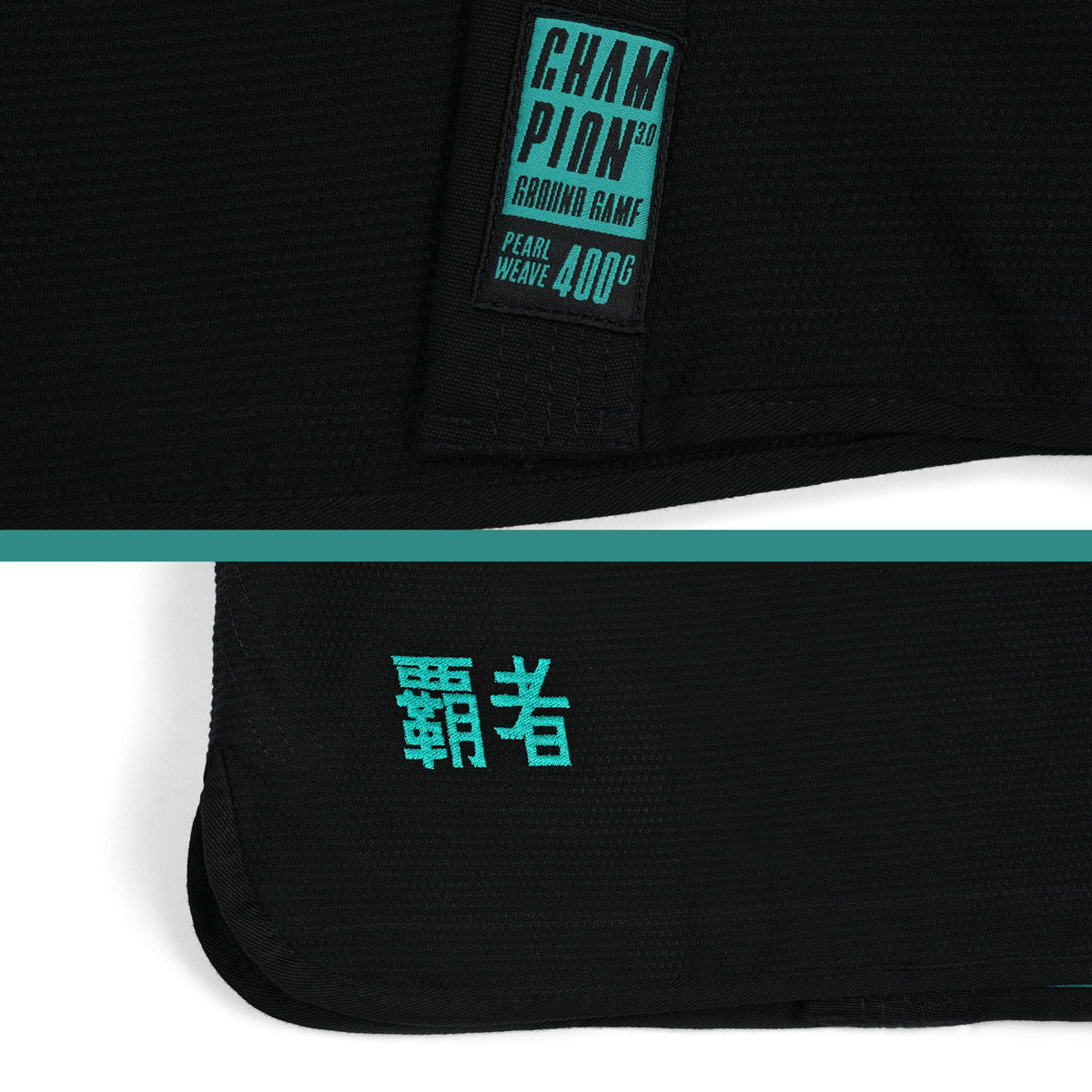 Women's BJJ GI Champion 3.0 Mint (Black) + FREE Belt