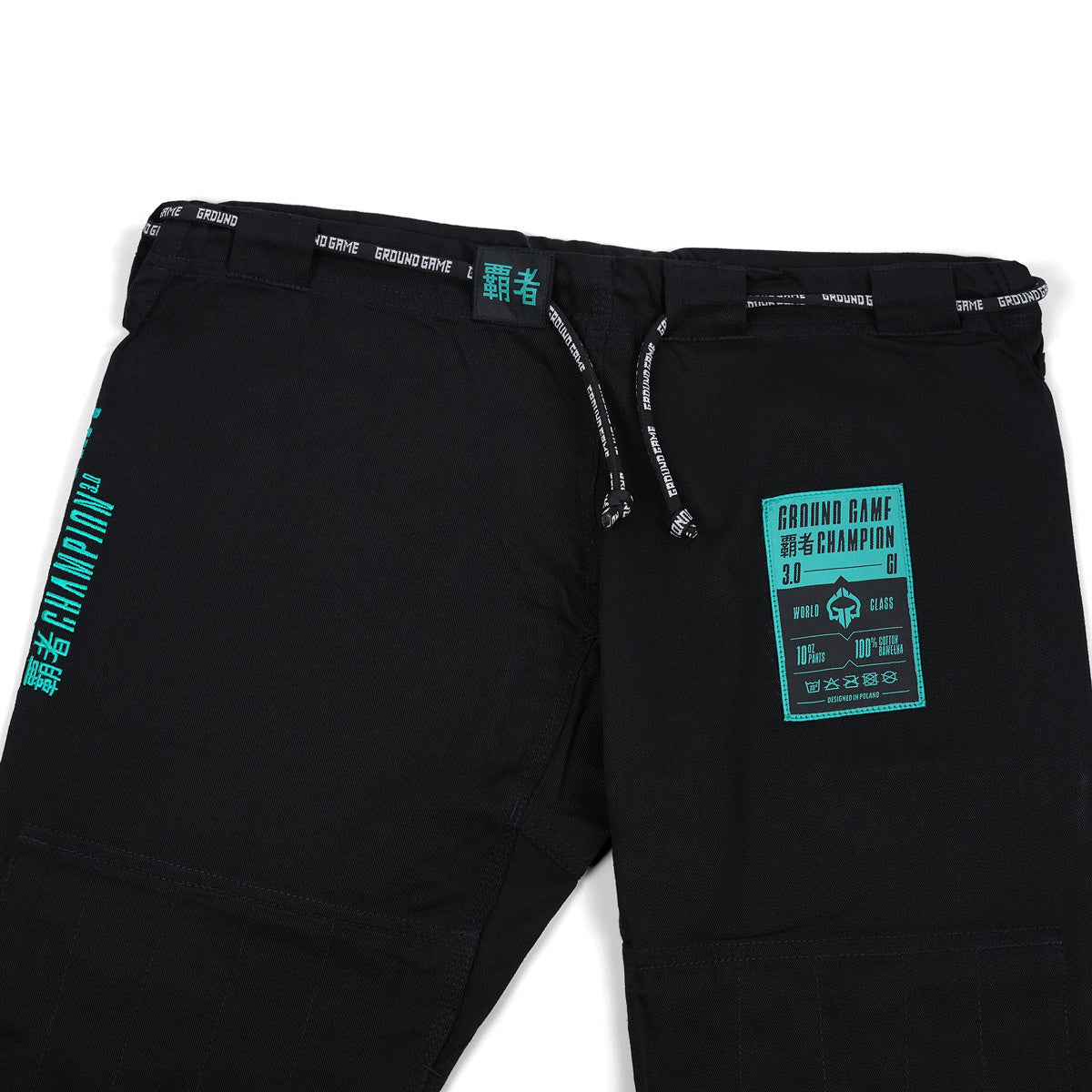 Women's BJJ GI Champion 3.0 Mint (Black) + FREE Belt