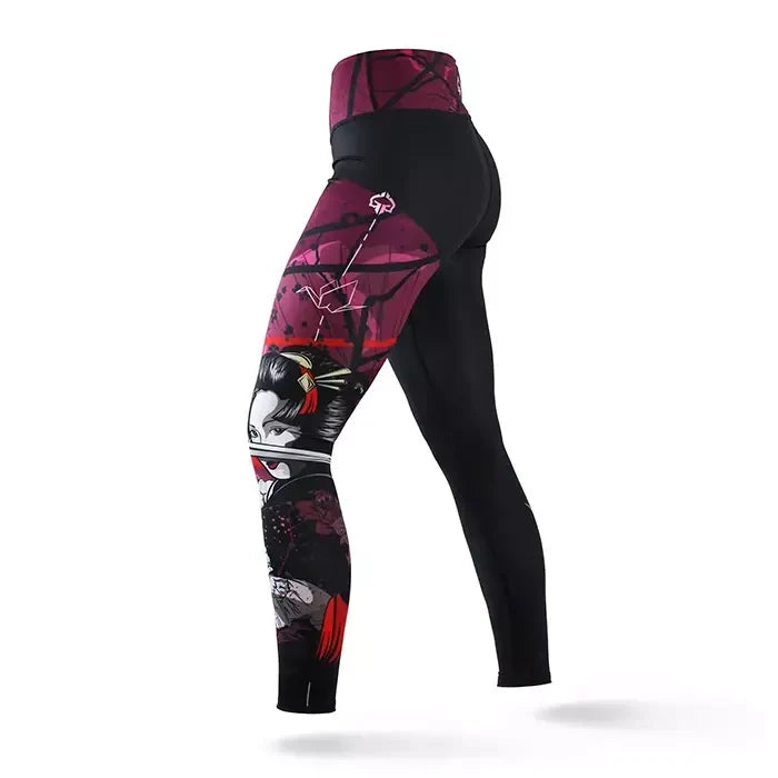 Women's Leggings Tsuru Warrior
