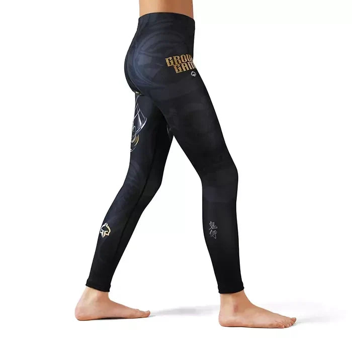 Kids' Leggings Oni Samurai