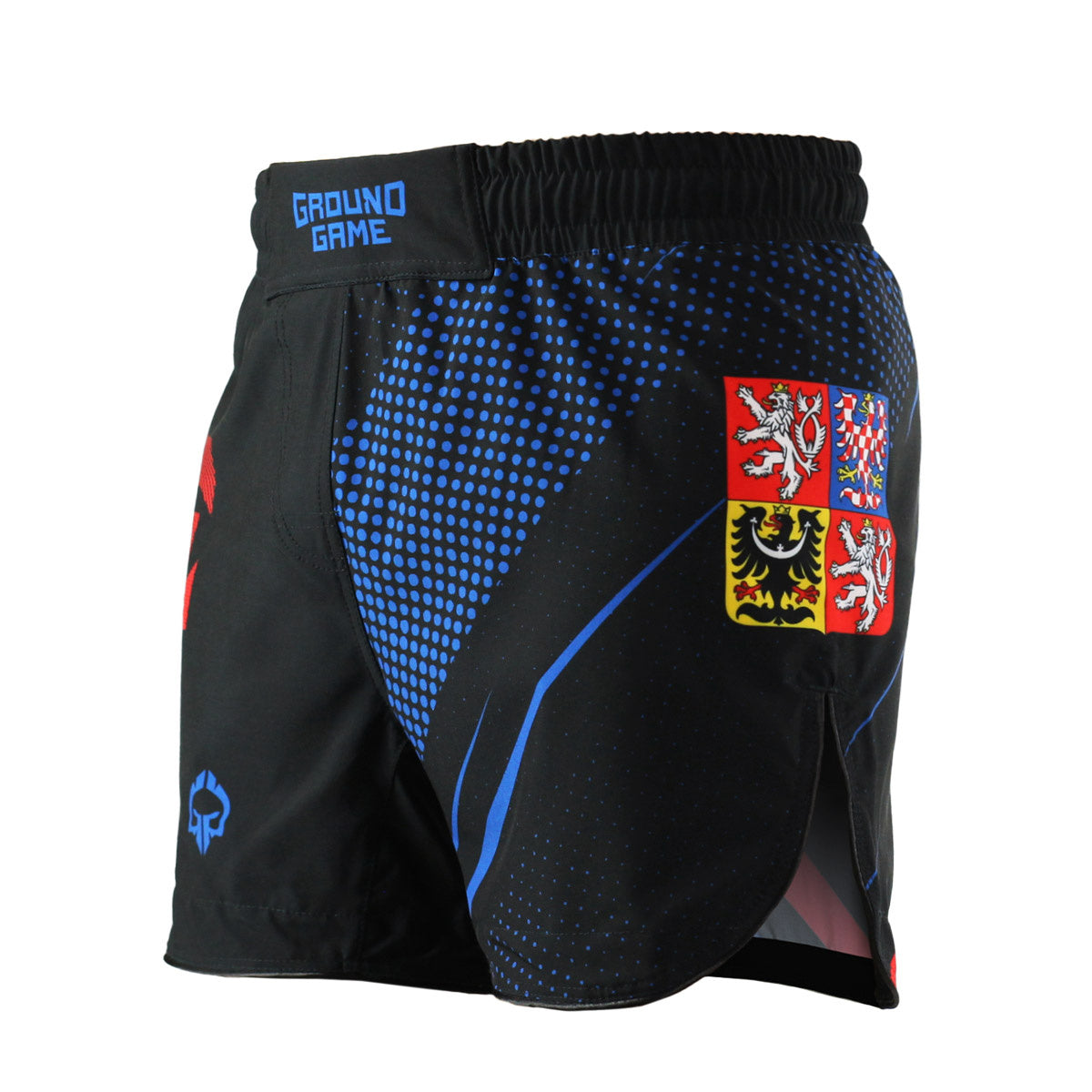 Light MMA Shorts Czech Republic (Black)