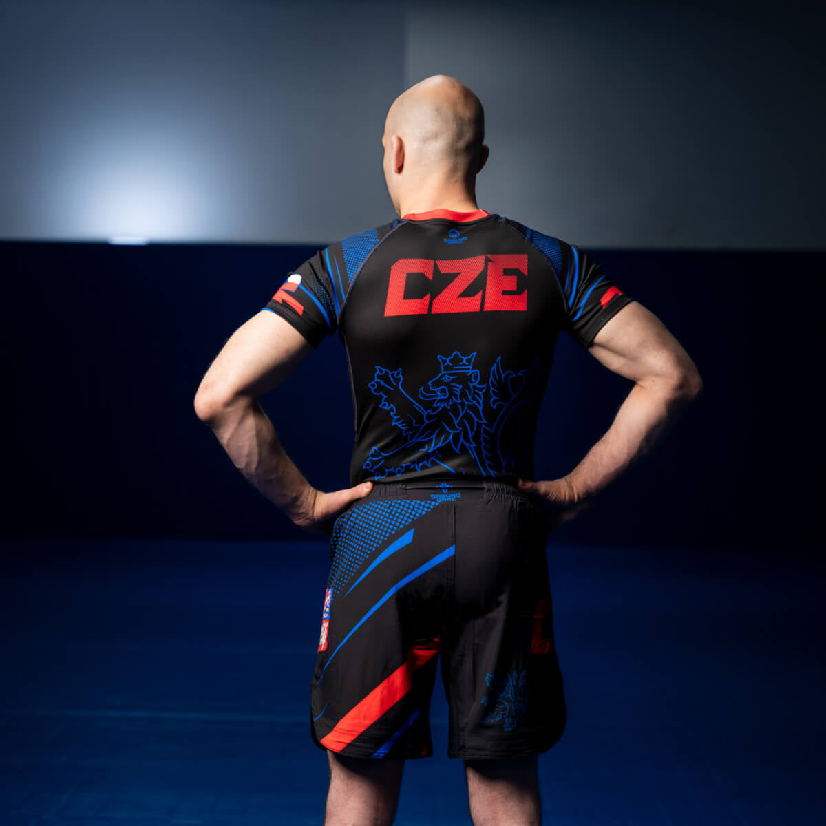 Light MMA Shorts Czech Republic (Black)
