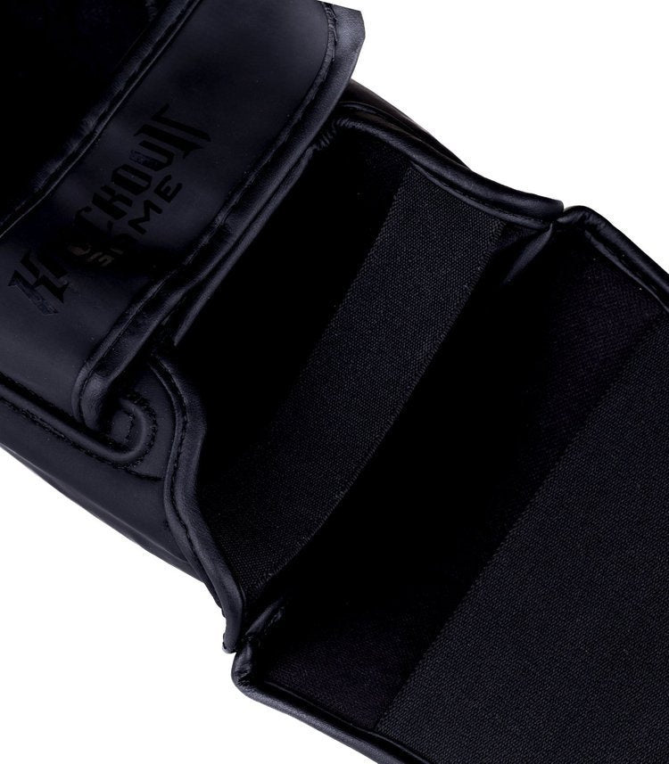 Shin Guards Stripe Black