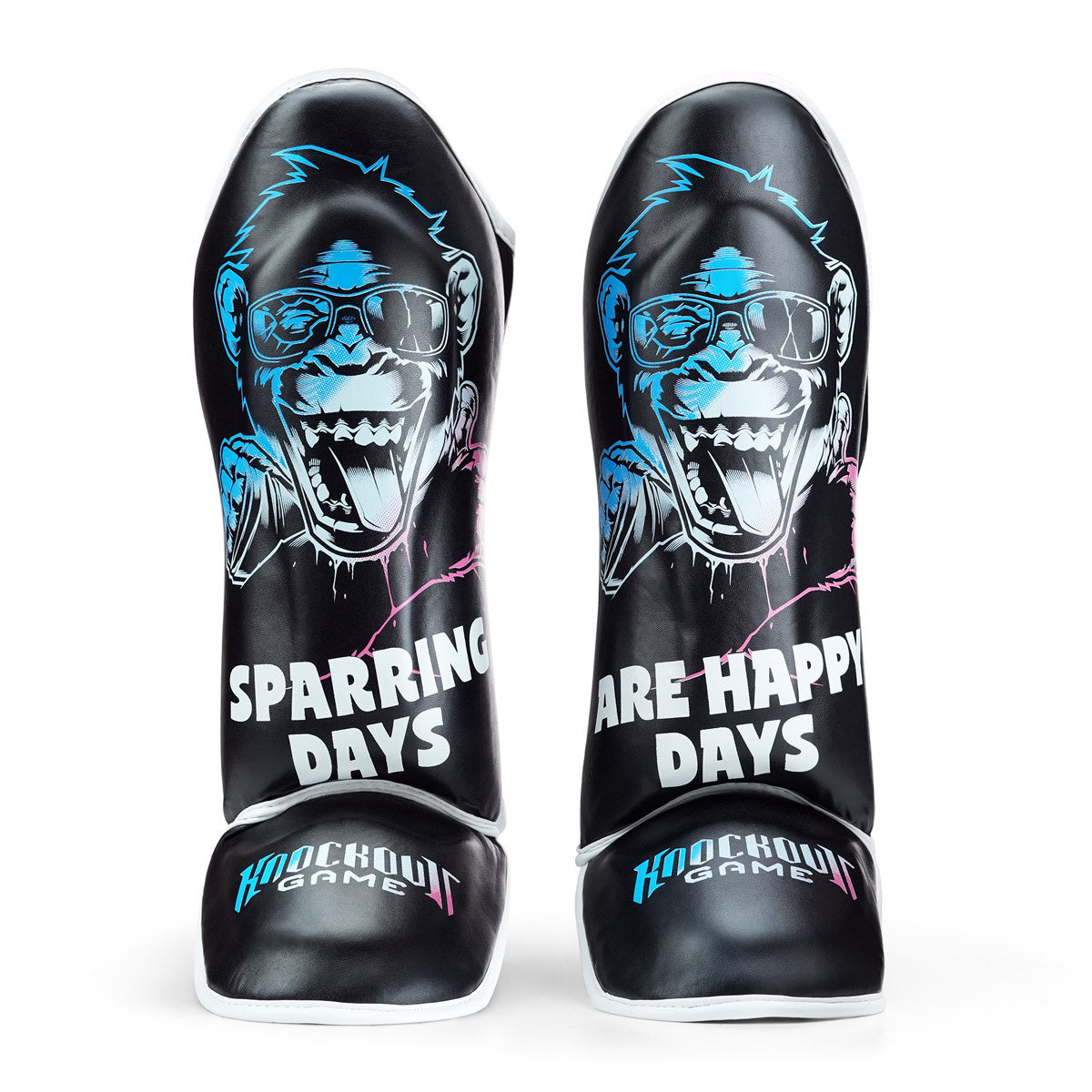 Kids' Shin Guards Cheeky Monkey