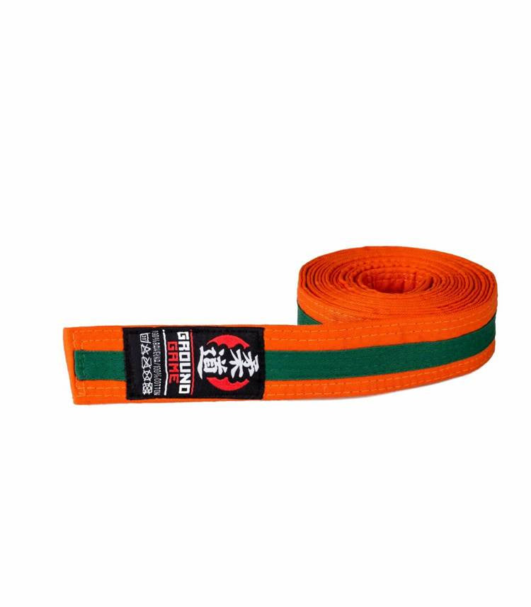 Kids' Judo Belt (Orange-Green)