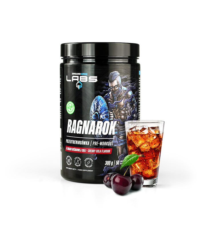 Pre-workout Ragnarok (cherry cola flavour) 300 g