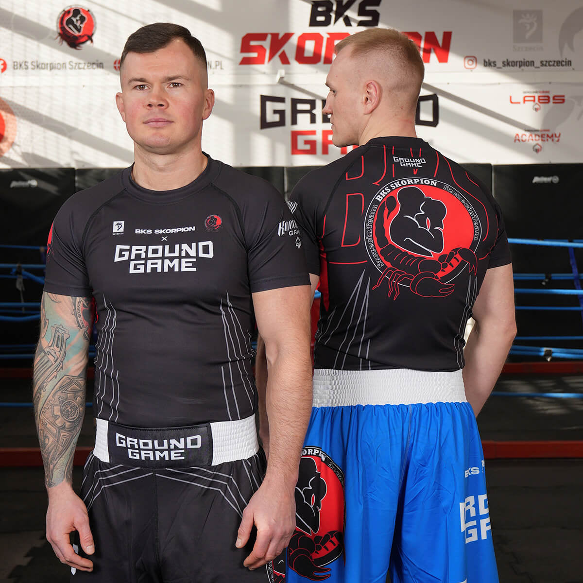 Rashguard BKS Skorpion short sleeve (Black)