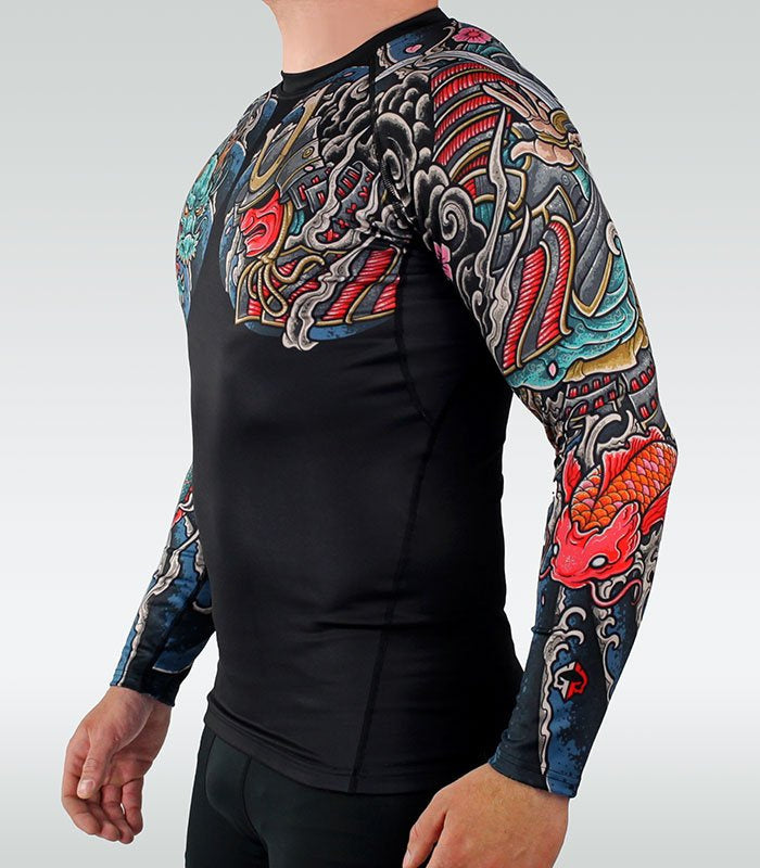 Rashguard Bushido 3.0 long sleeve (Black)