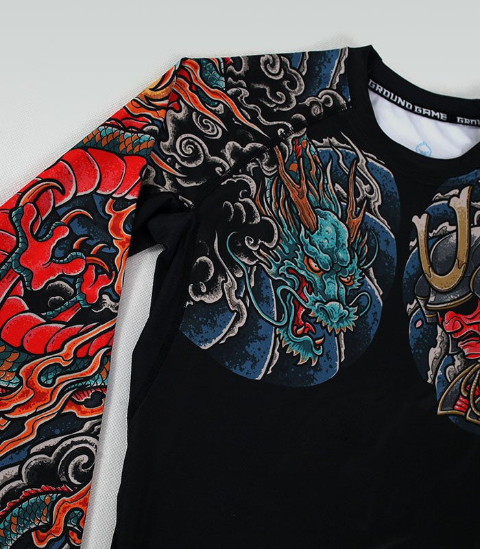 Rashguard Bushido 3.0 long sleeve (Black)