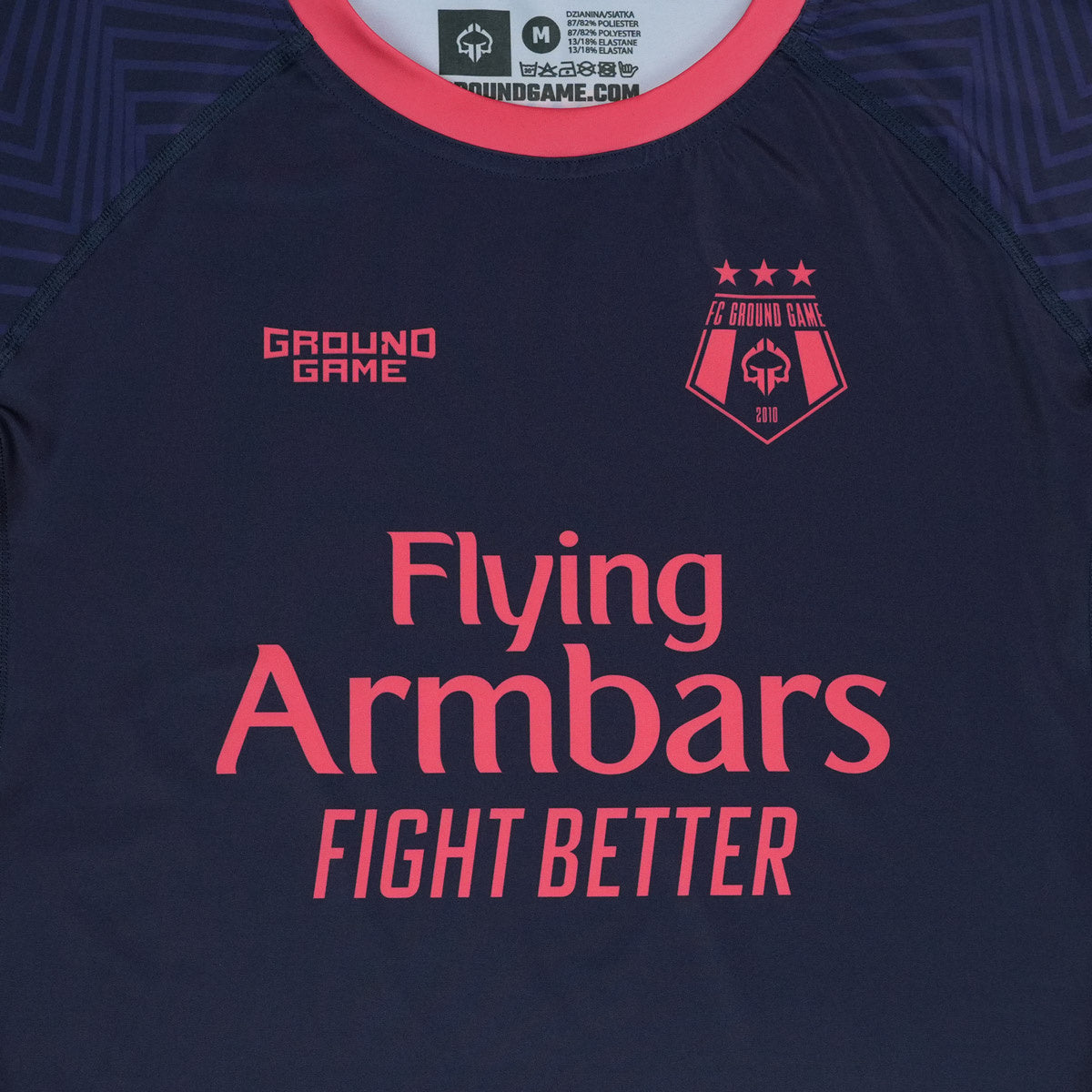 Rashguard FC Armbar short sleeve (Navy)