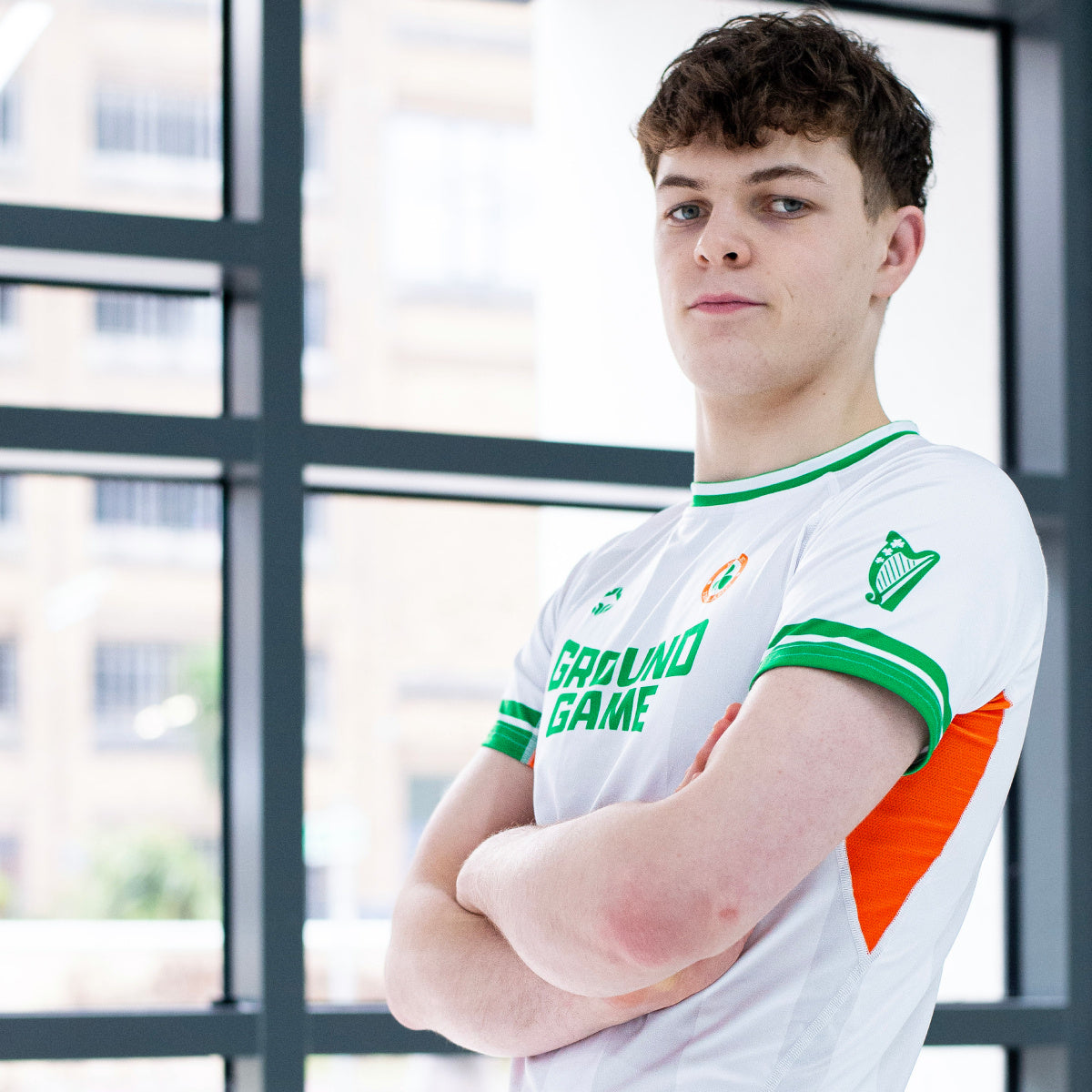 Rashguard Ireland 2.0 short sleeve (White)