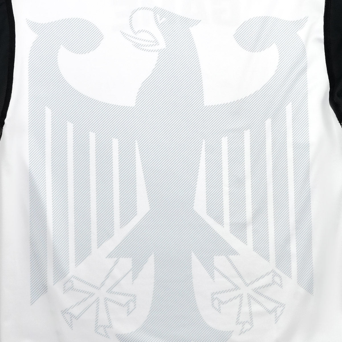 Rashguard Germany short sleeve (White)
