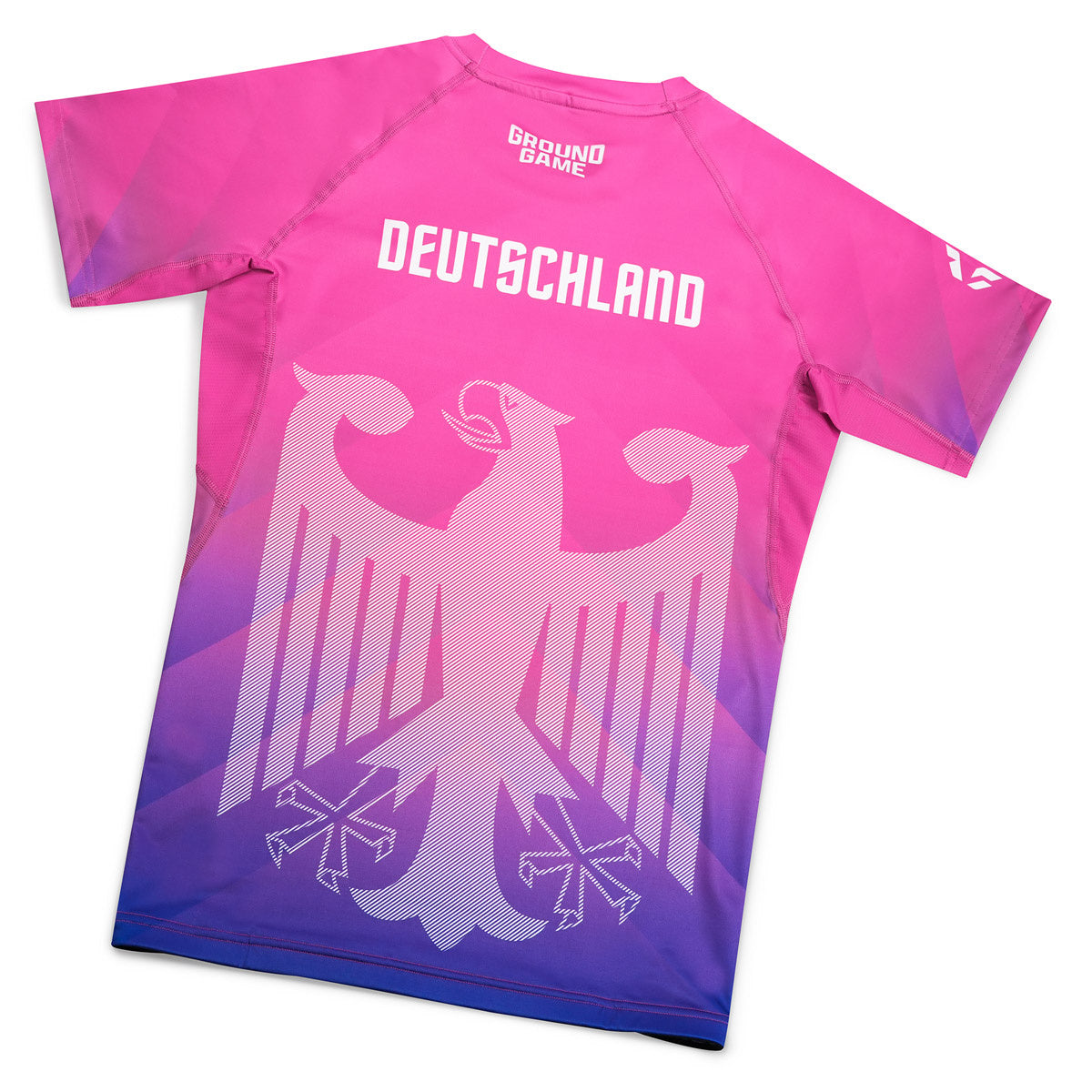 Rashguard Germany short sleeve (Pink)