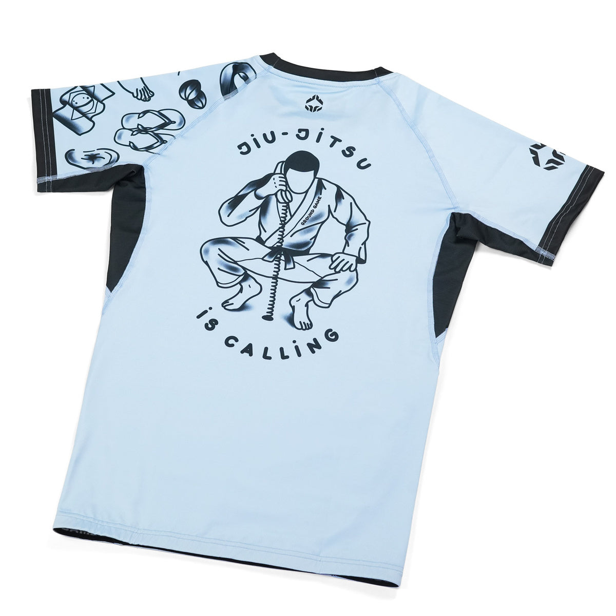 Women's Rashguard Jiu Jitsu is Calling x Noize short sleeve