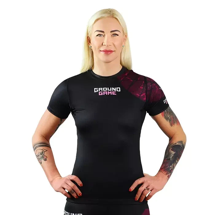 Women's Rashguard Tsuru Warrior short sleeve