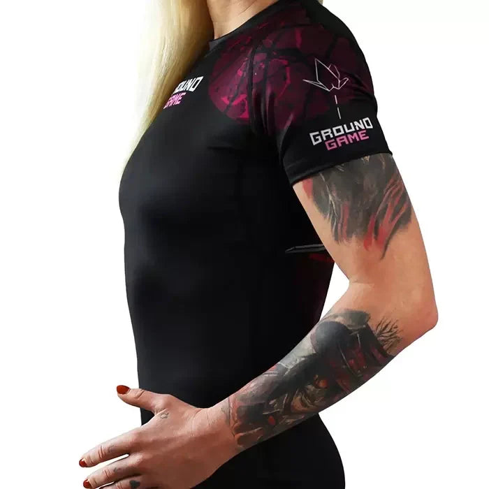 Women's Rashguard Tsuru Warrior short sleeve