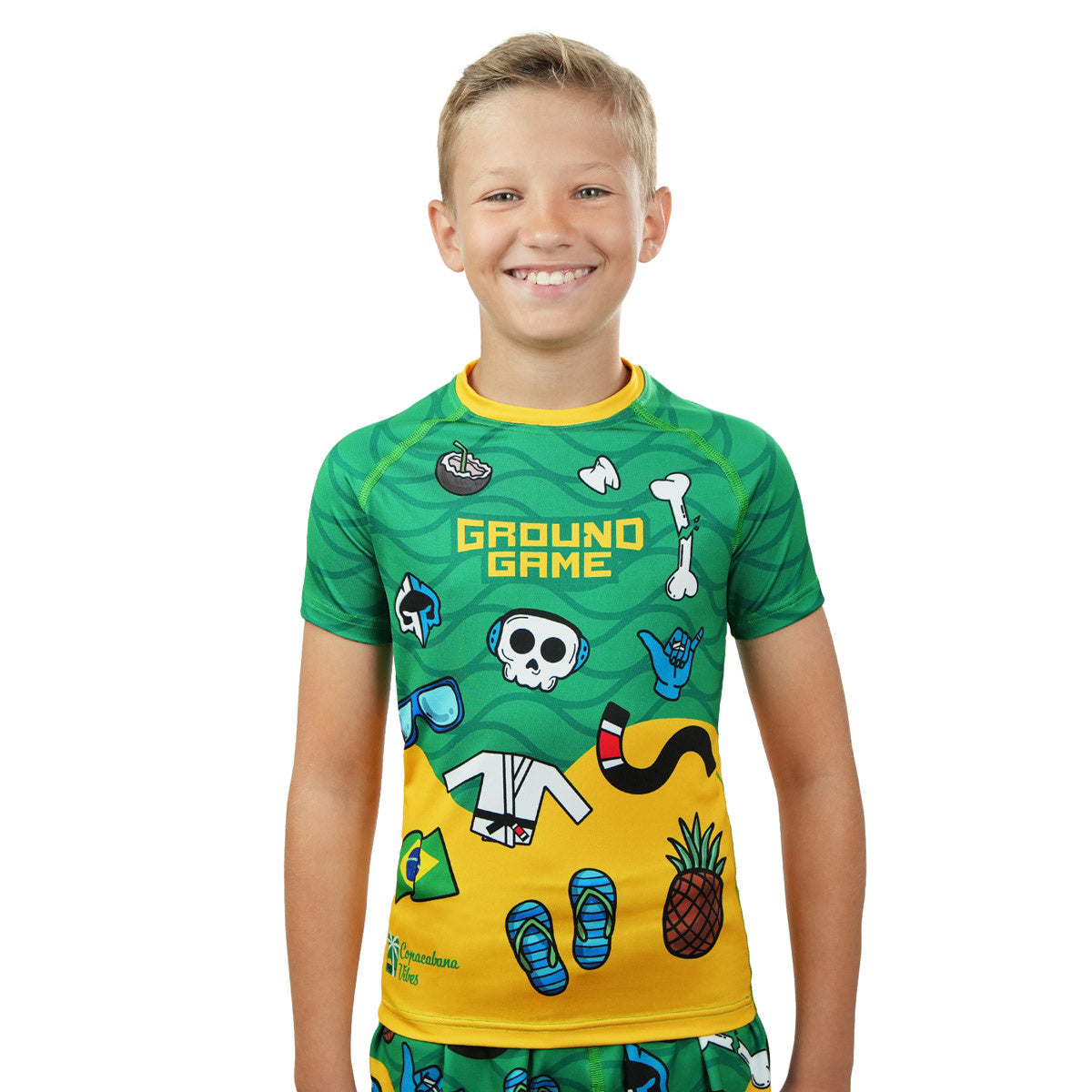 Kids' Rashguard Copacabana short sleeve