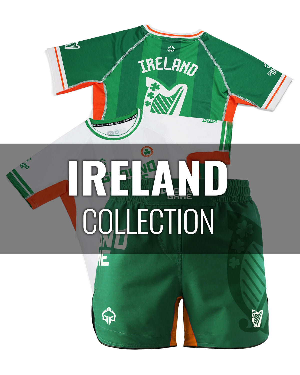 Rashguard i spodenki Irlandia