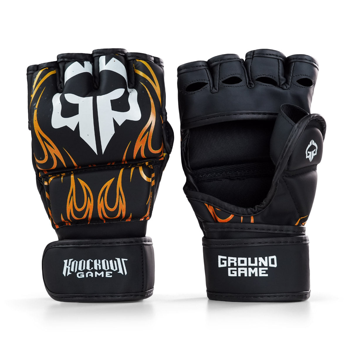 MMA Gloves Flames