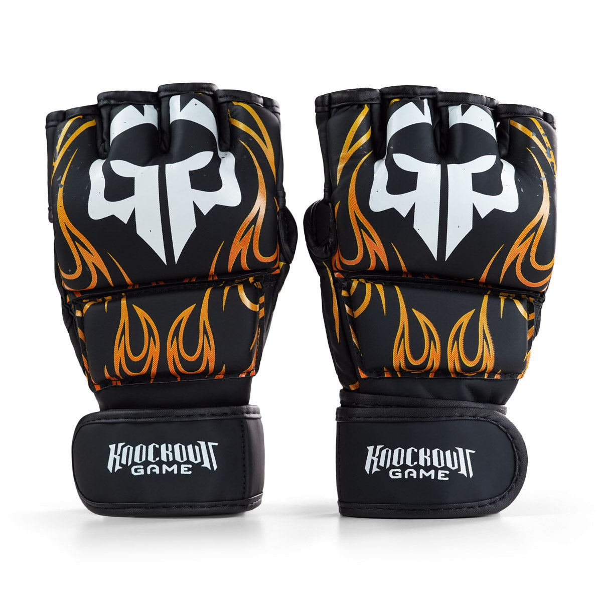 MMA Gloves Flames