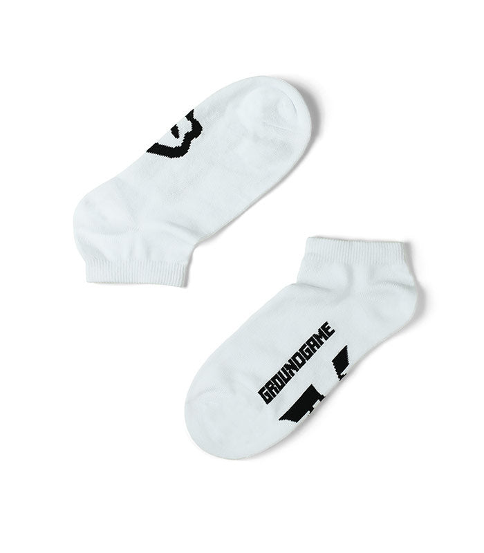 Ankle-length Socks Logo (White)