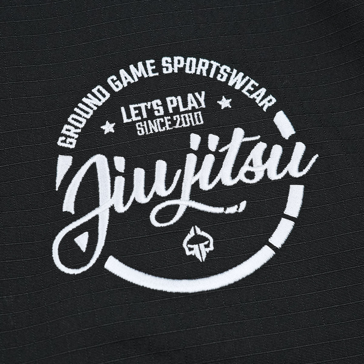 MMA Shorts Jiu Jitsu Ripstop (Black)