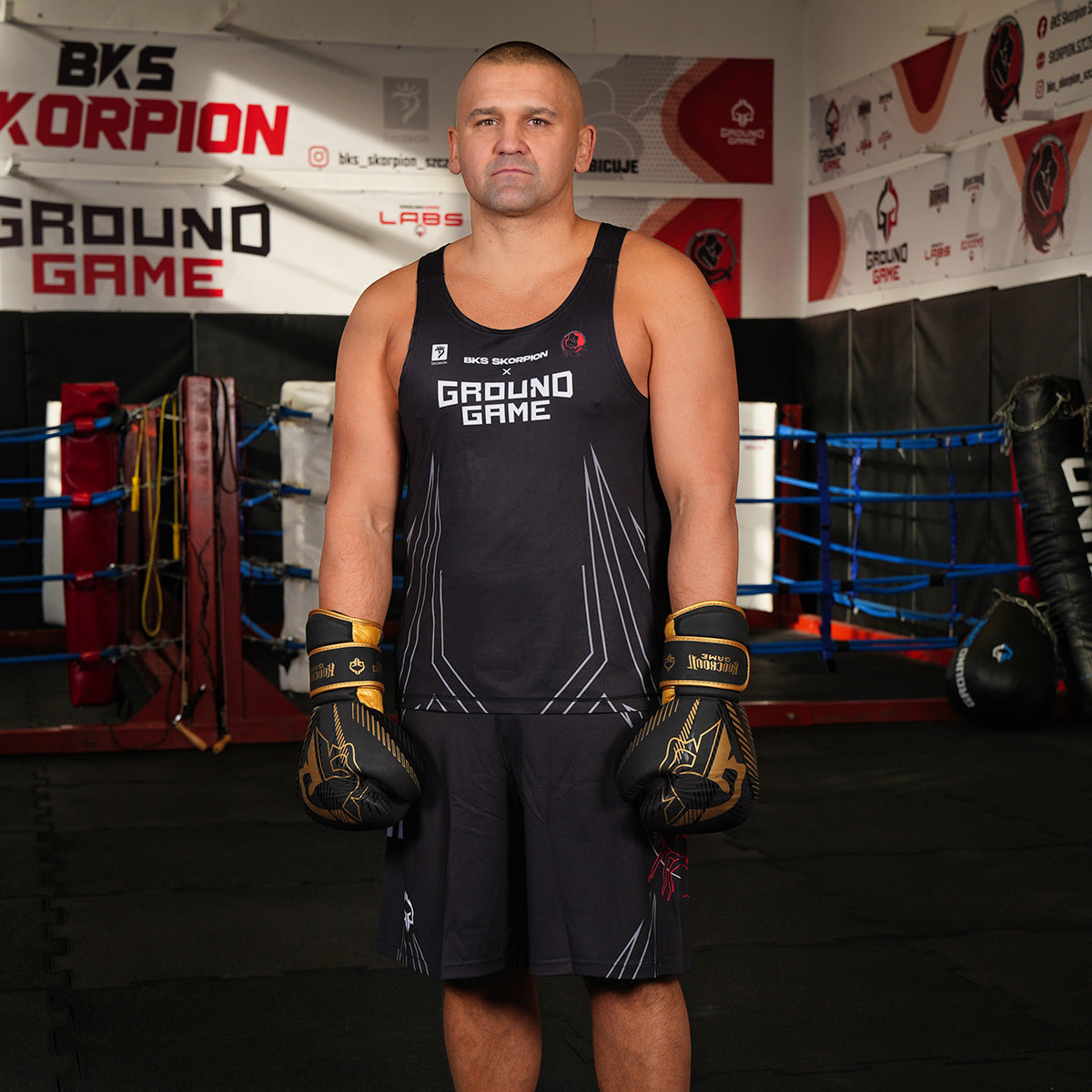 Boxing shorts BKS Skorpion (Black)