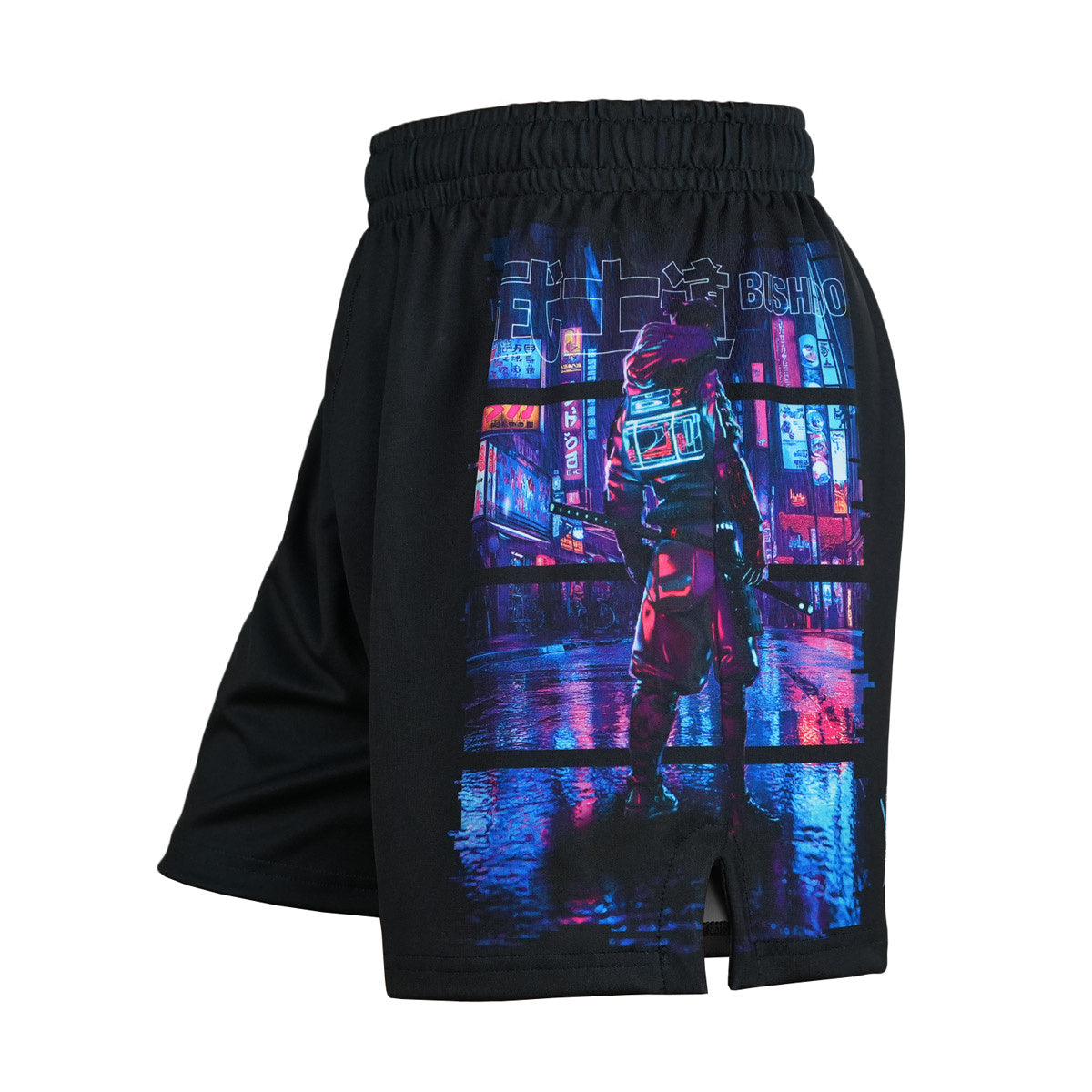 Kids' Training Shorts Cyber Samurai