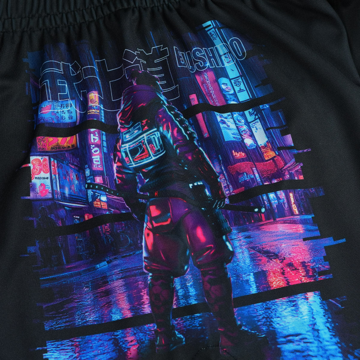 Kids' Training Shorts Cyber Samurai