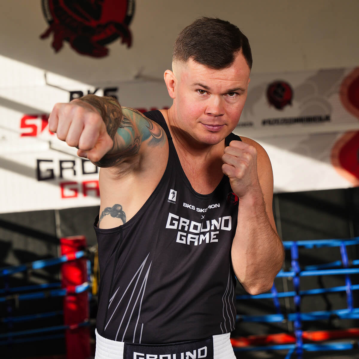 Boxing Tank Top BKS Skorpion (Black)