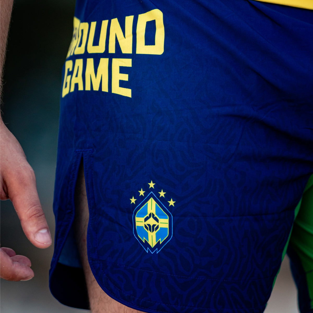 Light MMA Shorts Brazil Football