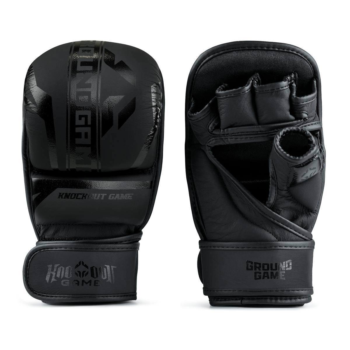 MMA Sparring Gloves Stripe Black