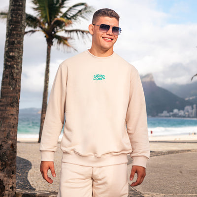 Crewneck Sweatshirt Fukutsu (Beige)