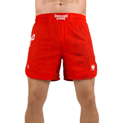 Light MMA Shorts Poland 3.0 (Red)