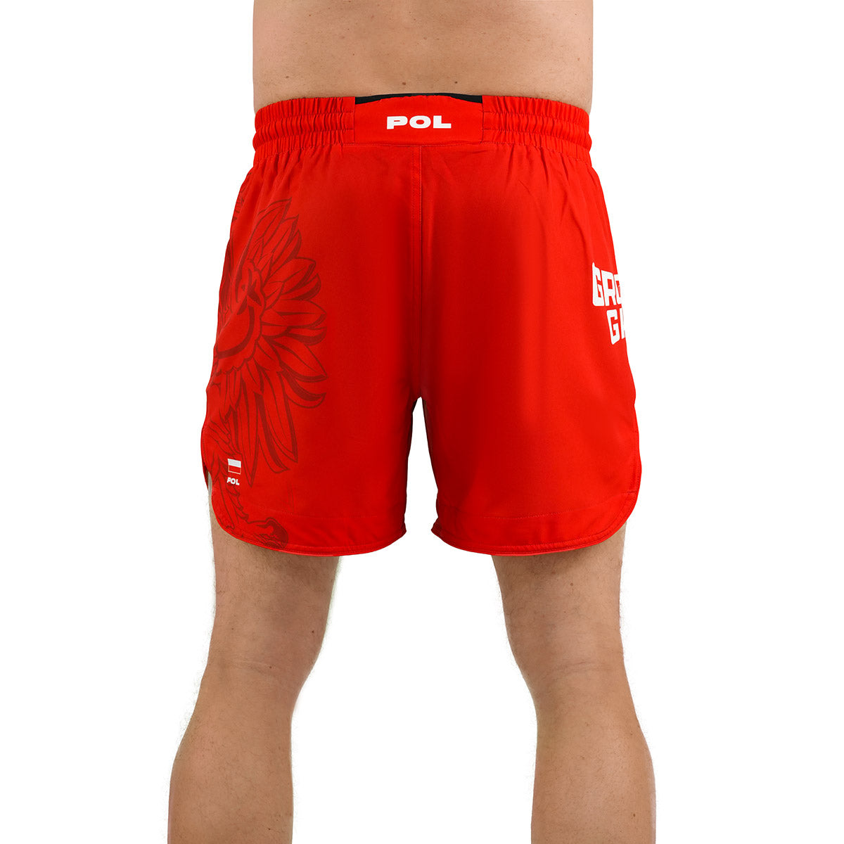 Light MMA Shorts Poland 3.0 (Red)