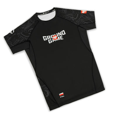 Rashguard Poland 3.0 short sleeve (Black)