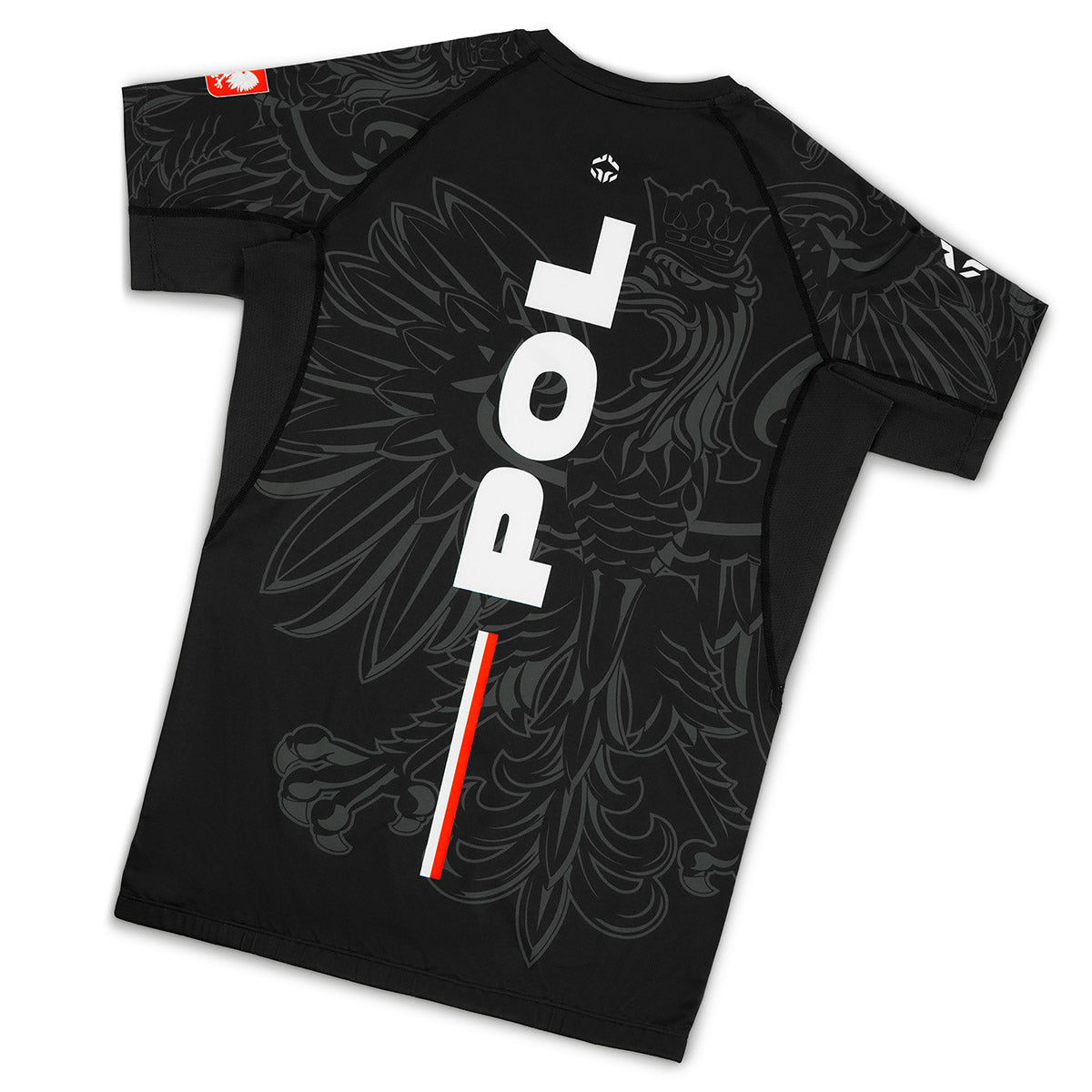 Rashguard Poland 3.0 short sleeve (Black)