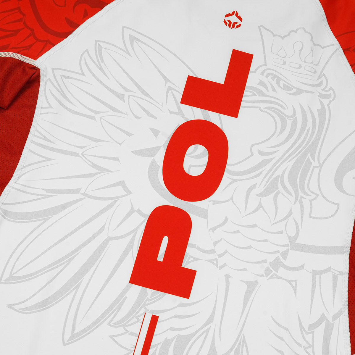Rashguard Poland 3.0 short sleeve (White)