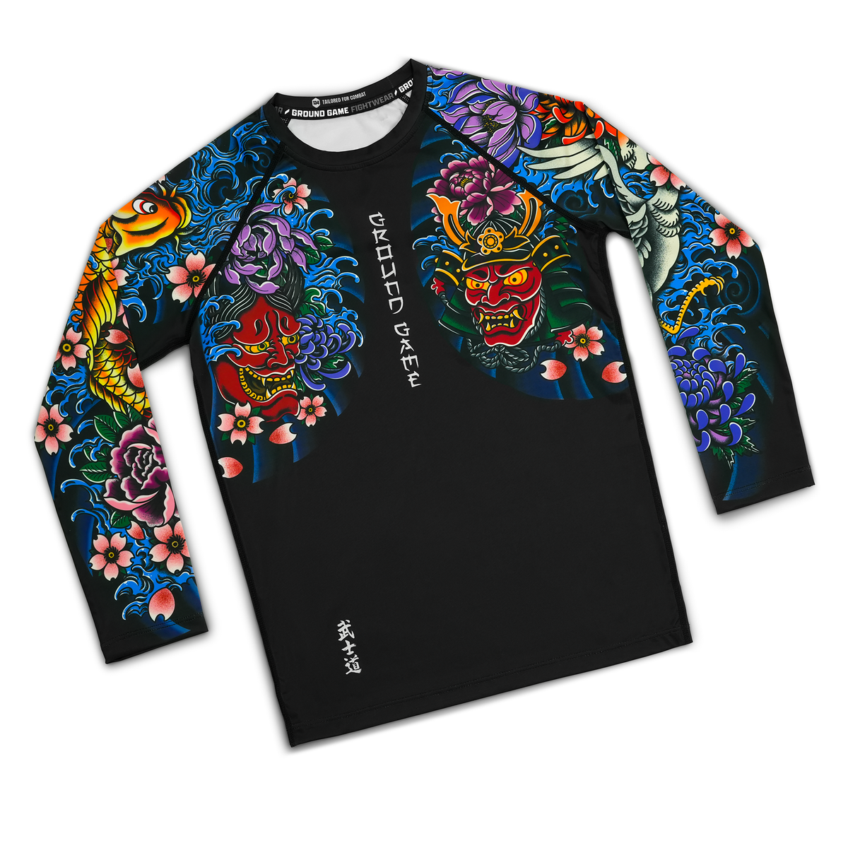 Kids' Rashguard Bushido 4.0 long sleeve
