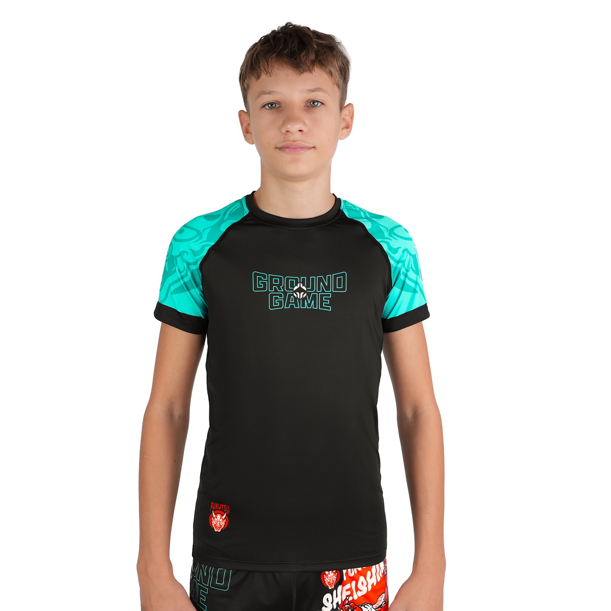 Kids' Rashguard Fukutsu short sleeve
