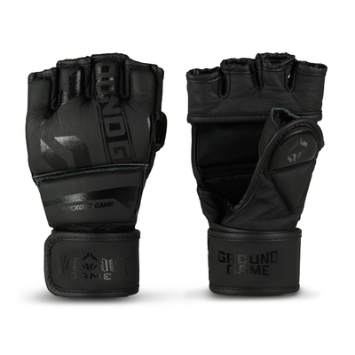 MMA Gloves Stripe Black