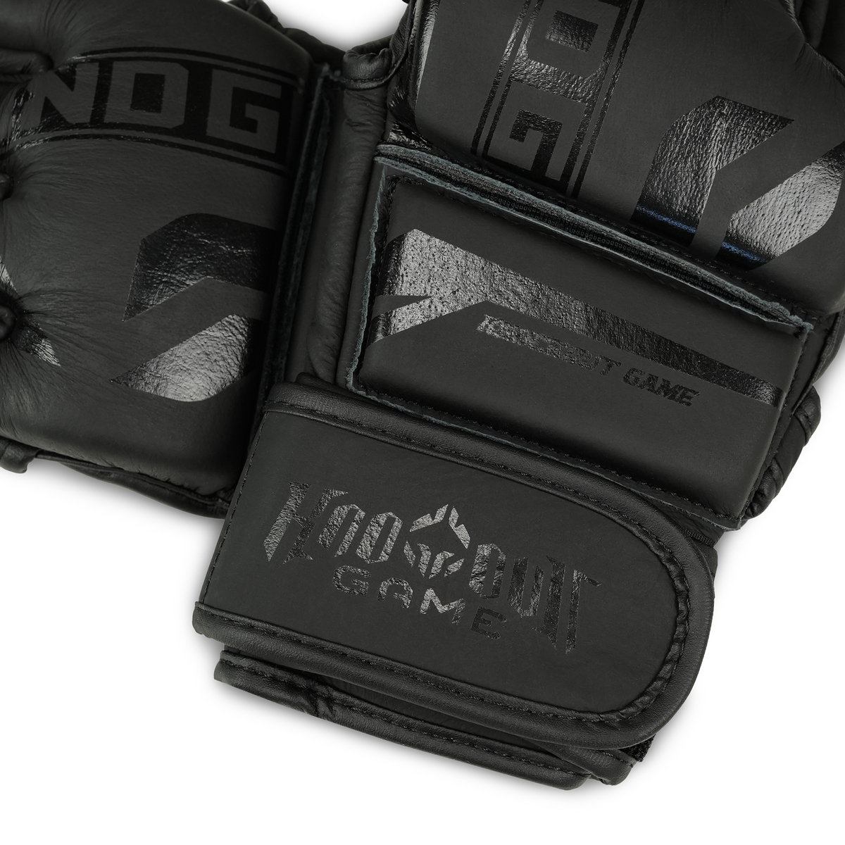 MMA Gloves Stripe Black