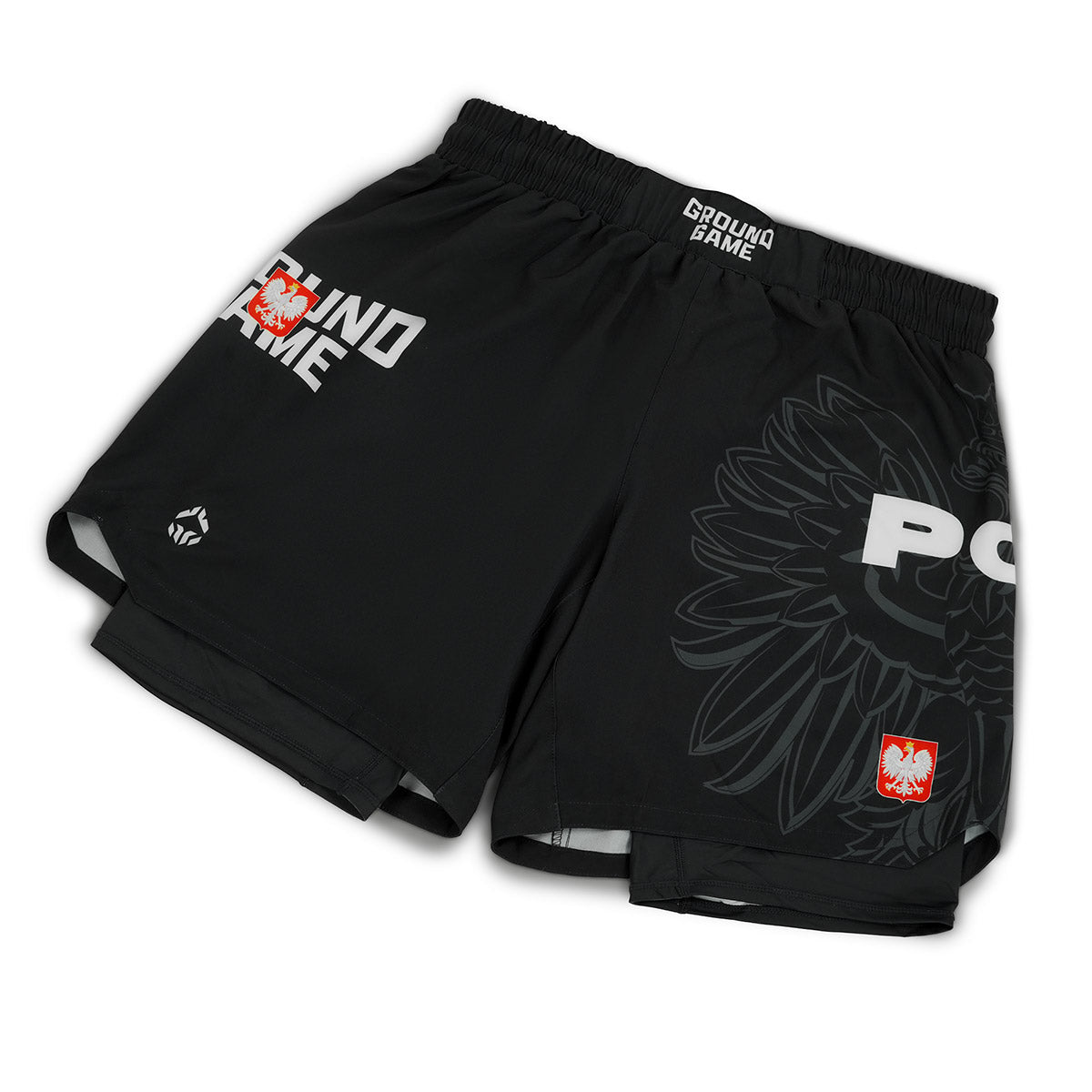 2-in-1 Training Shorts Poland 3.0 (Black)