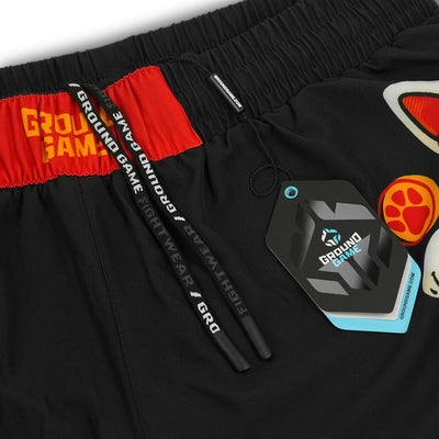 2-in-1 Training Shorts Ramen Cat